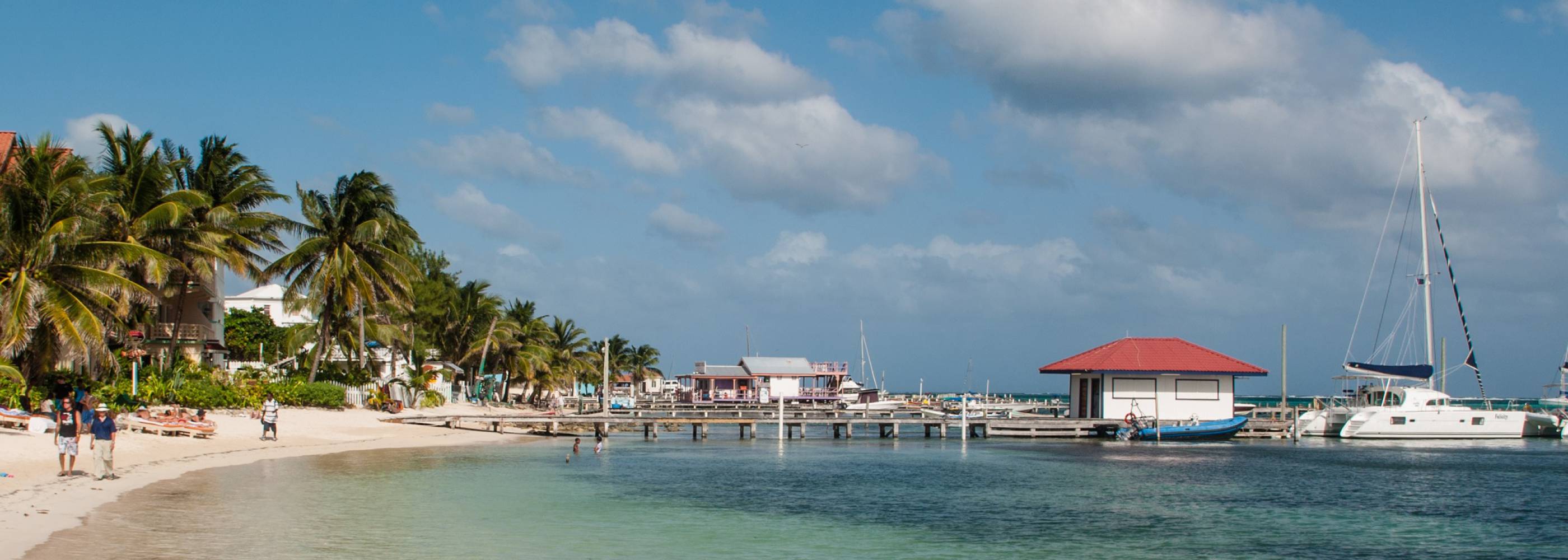 Zeilen Caribisch gebied